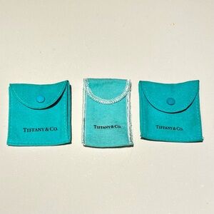 Tiffany & Co. Turquoise Pouches Trio